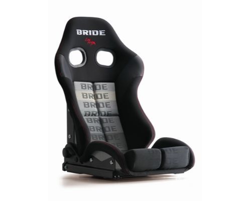 Bride STRADIAIII (Gradation Logo) Low Cushion Super Aramid Black Shell Reclining Seat